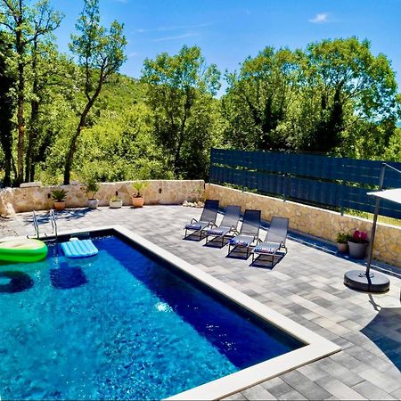 Luxury Villa Andrea Vrzika In Forest Near The Sea Zagvozd 外观 照片