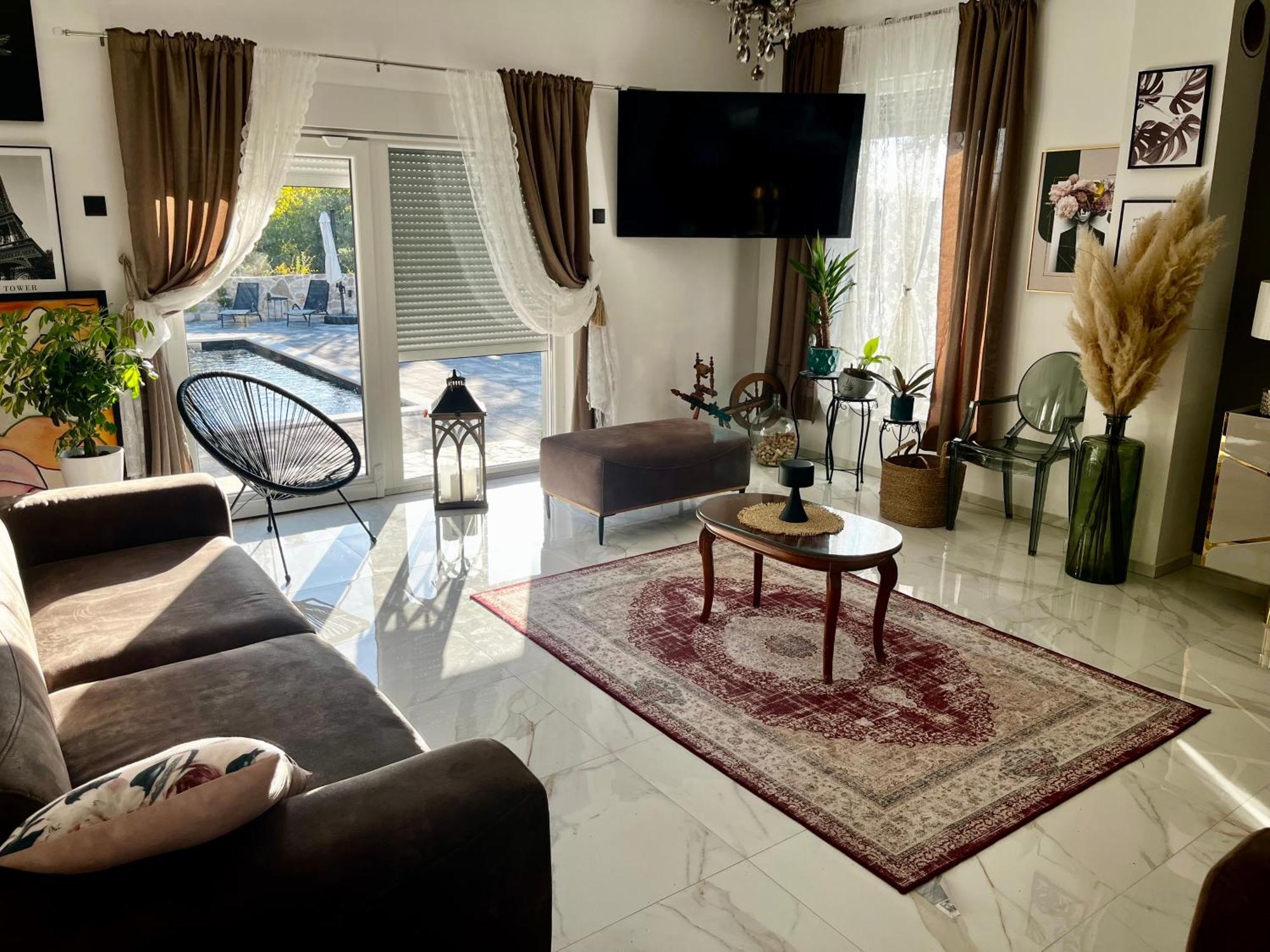 Luxury Villa Andrea Vrzika In Forest Near The Sea Zagvozd 外观 照片