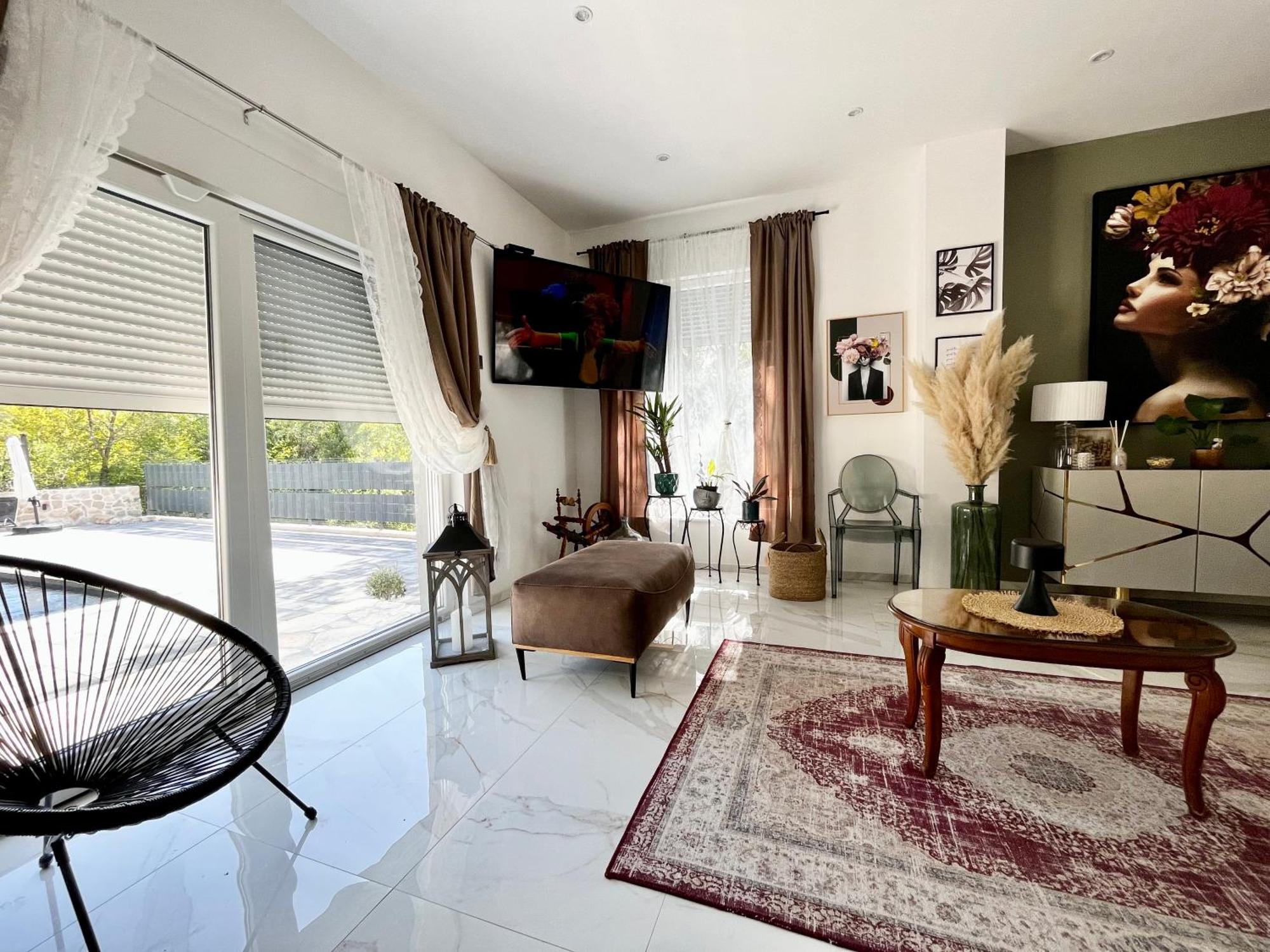 Luxury Villa Andrea Vrzika In Forest Near The Sea Zagvozd 外观 照片