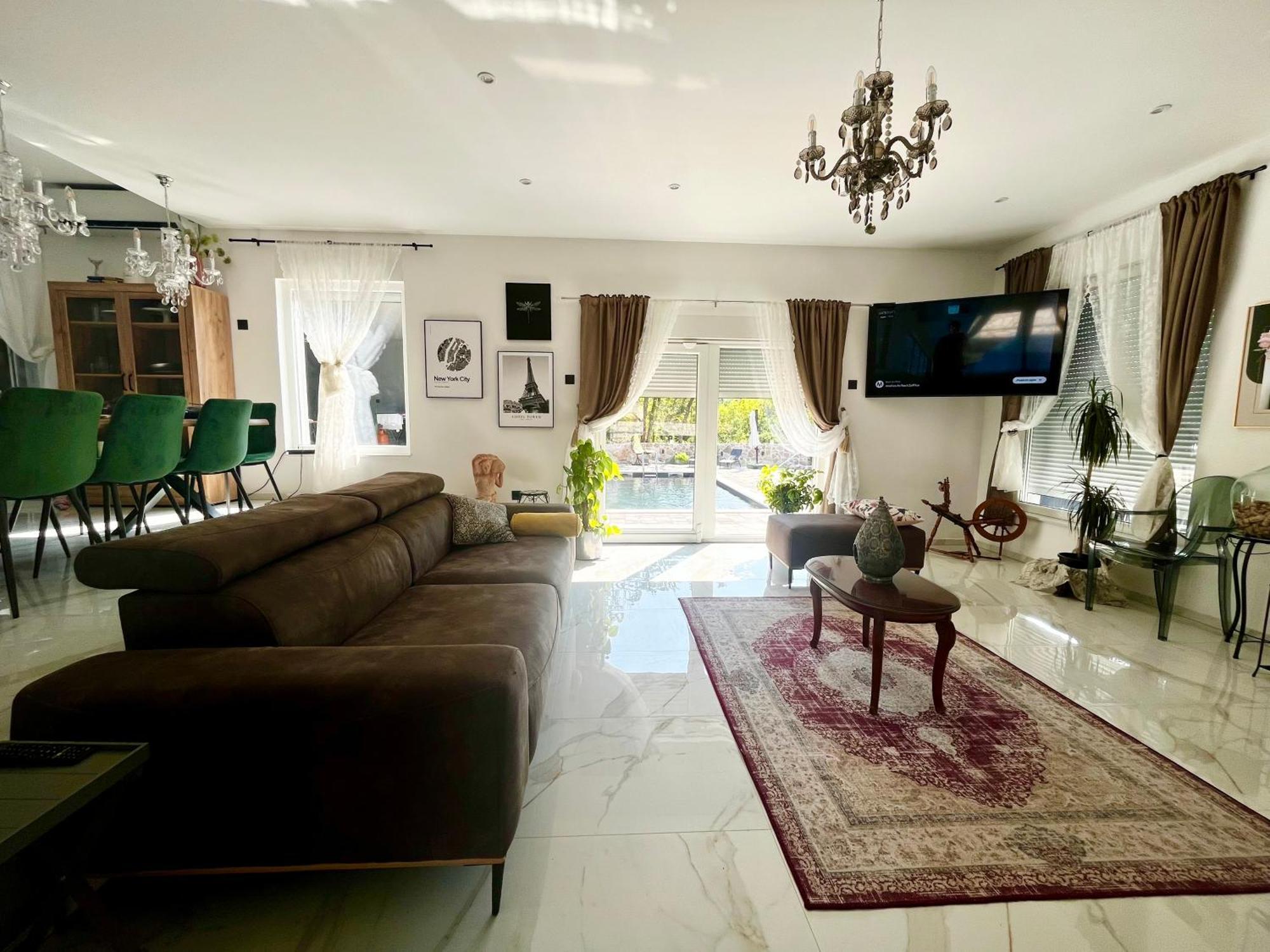 Luxury Villa Andrea Vrzika In Forest Near The Sea Zagvozd 外观 照片