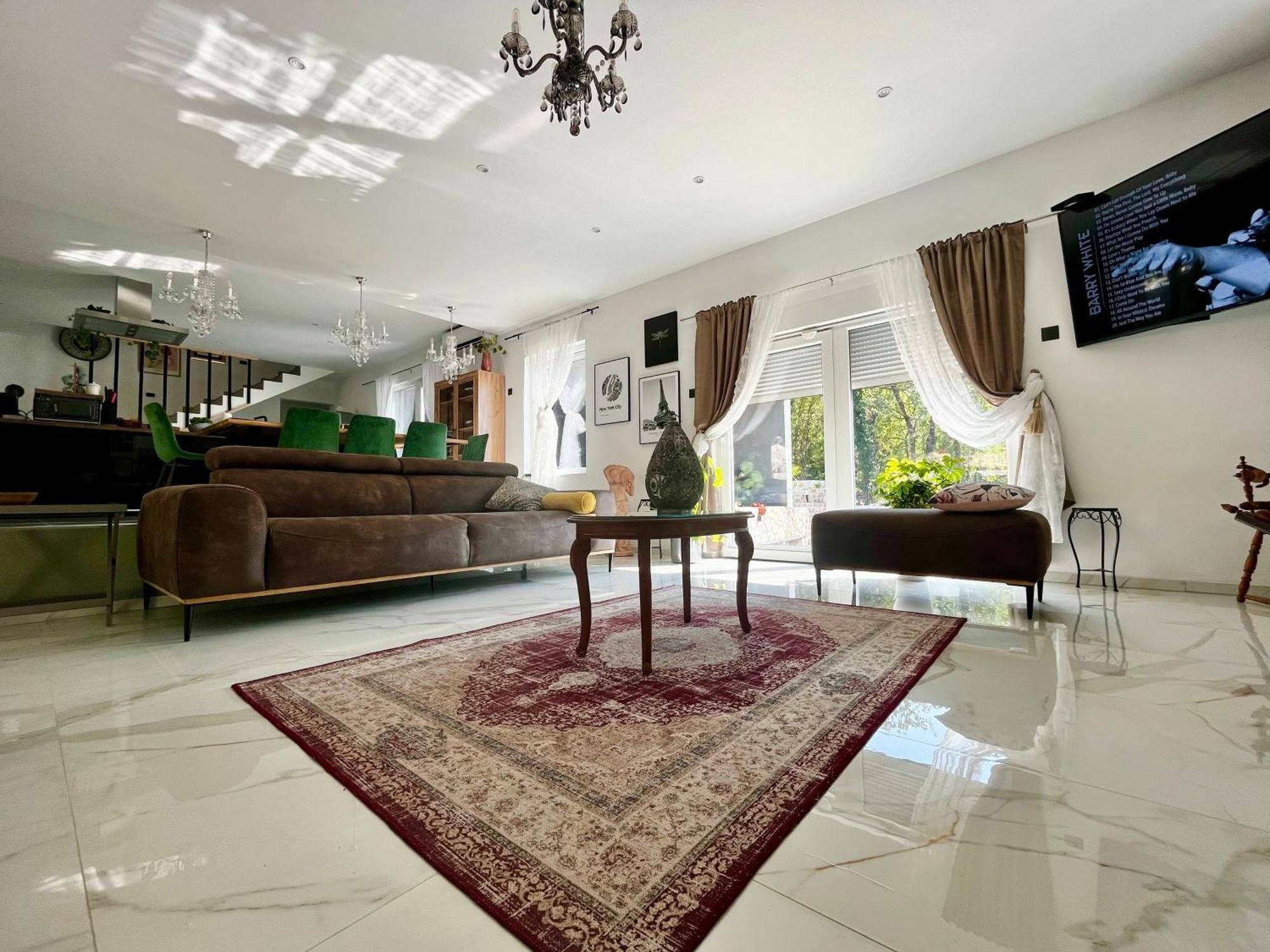 Luxury Villa Andrea Vrzika In Forest Near The Sea Zagvozd 外观 照片