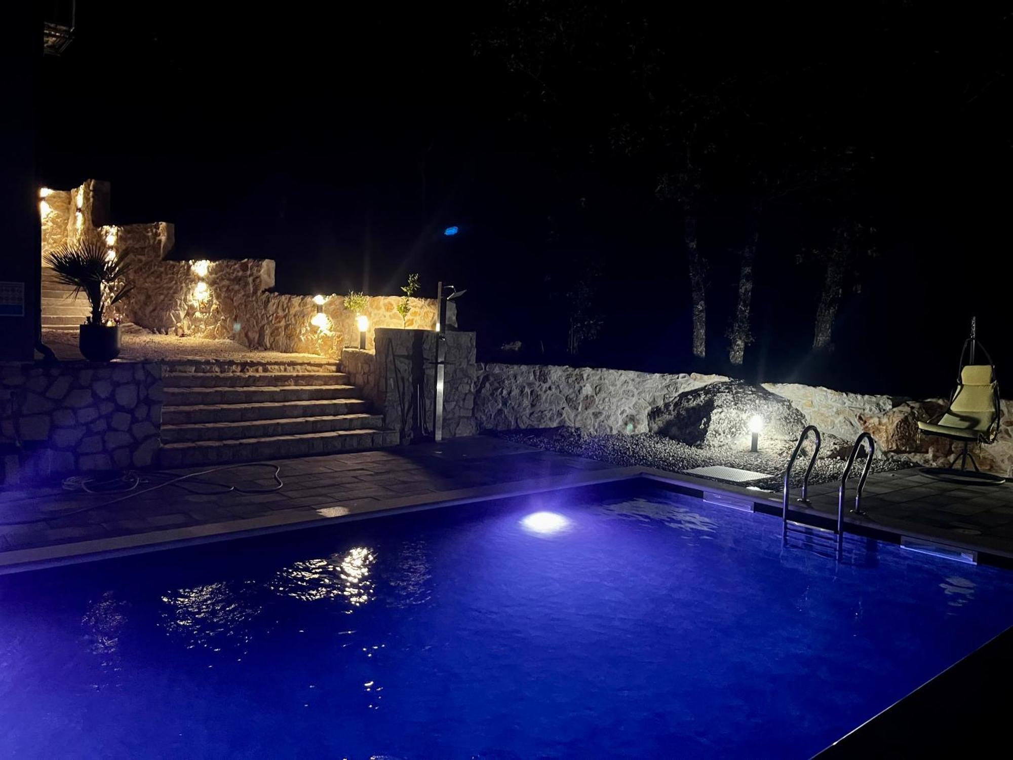 Luxury Villa Andrea Vrzika In Forest Near The Sea Zagvozd 外观 照片